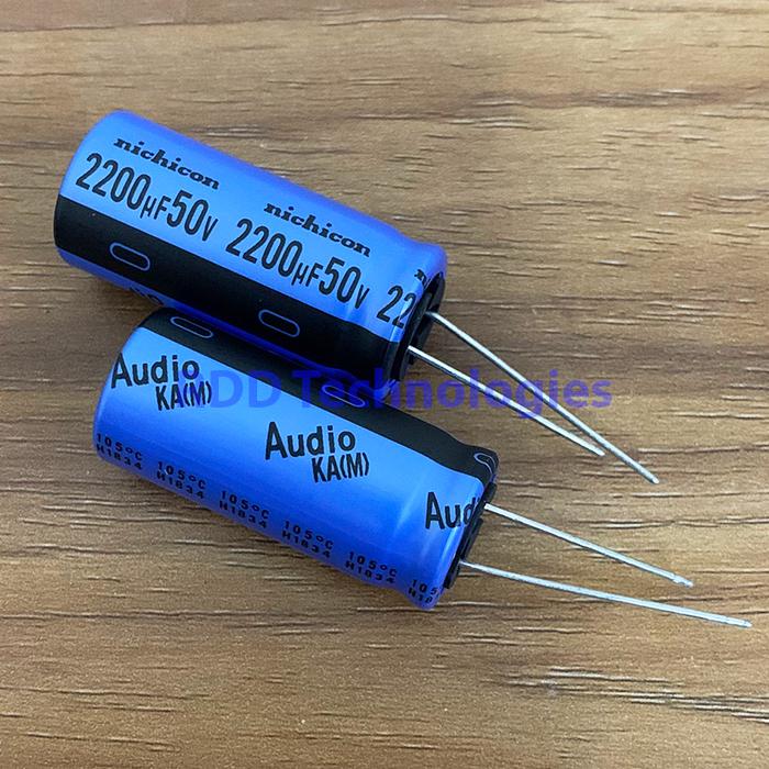 Capacitor Audio Grade Nichicon KA 2200uF/50V | RDD Technologies