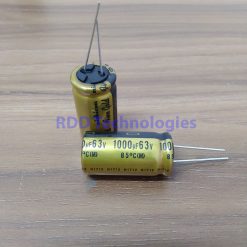 ELC. CAP 1000uF/63V NICHICON MUSE UFG1J102MHM  18x35.5