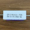 Wirewound Resistors 100 ohms 5watts 5% VISHAY CP0005100R0JE14