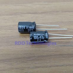 ELC. CAP 47uF/100V RUBYCON PX 8X11.5
