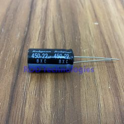 ELC. CAP 22uF/450V RUBYCON BXC 12.5x25