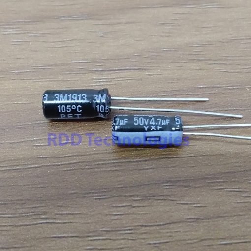 ELC. CAP 4.7UF/50V RUBYCON YXF 5X11