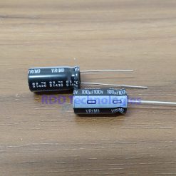 Kapasitor Elektrolit 100uF 100V 10x20 NICHICON UVR2A101MPD
