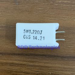 Wirewound Resistors 0.22 ohm 5watts 5% TE Connectivity SQMW5R22J