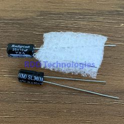 10uF/25V RUBYCON YXA 5x11