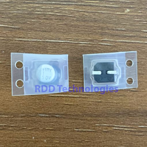 CAP ALUM ELEC 1UF 50V 20% SMD EMVY500ADA1R0MD55G UNTD CHEMI-CON