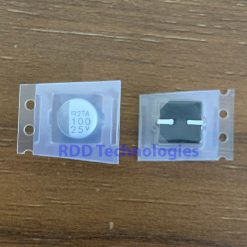 CAP ALUM ELEC 100UF 25V 20% SMD EMVA250ADA101MF80G UNTD CHEMI-CON