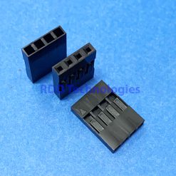 BLACK HEADER HOUSING 2.54 1x4 PIN