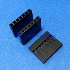 BLACK HEADER HOUSING 2.54 1x7 PIN