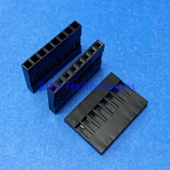 BLACK HEADER HOUSING 2.54 1x8 PIN