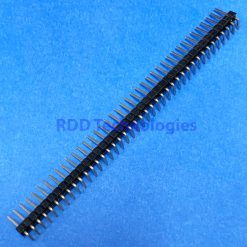 MALE PIN HEADER SINGLE ROW 1x40 13MM 90Degree