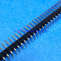 MALE PIN HEADER SINGLE ROW 1x40 13MM 90Degree - Gambar 3