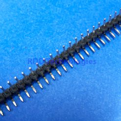 MALE PIN HEADER SINGLE ROW 1x40 13MM 90Degree - Gambar 2
