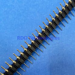 MALE ROUND HEADER 1x40 Pin 2.54mm Pitch - Soket Male IC 40Pin - Gambar 2