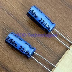 ELC. CAP 22UF/50V Nichicon UKA1H220MDD1TD 5x11mm