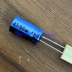ELC. CAP 47UF/50V Nichicon UKA1H470MED1TD 6.3x11mm