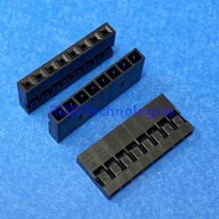 BLACK HEADER HOUSING 2.0 1X8 PIN