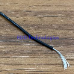 CABLE AWG26 SILICON BLACK