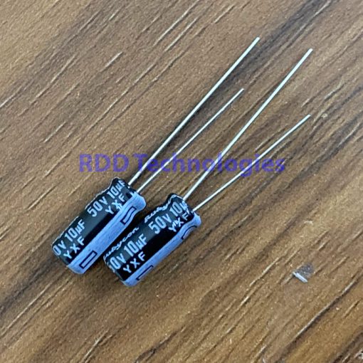 ELC. CAP 10UF/50V YXJ RUBYCON 5x11