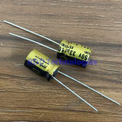ELC. CAP 33uF/50V NICHICON MUSE UFG1H330MPM 8x11.5