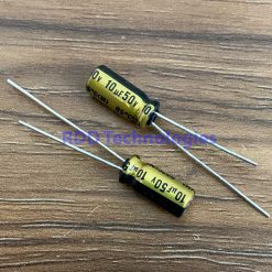 ELC. CAP 10uF/50V NICHICON MUSE UFG1H100MDM 5x11
