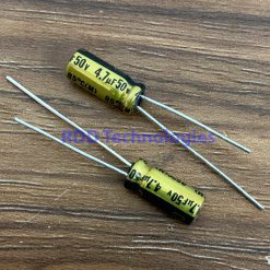 ELC. CAP 4.7uF/50V NICHICON MUSE UFG1H4R7MDM 5x11
