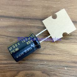 ELC. CAP 100uF/50V NICHICON MUSE UKZ1H101MHM1TO 12.5x20