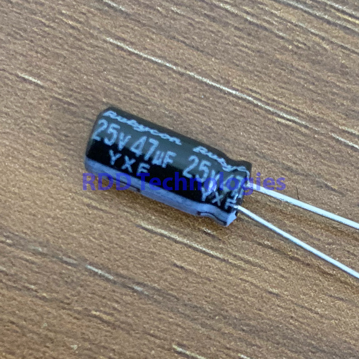 47uF/25V YXF RUBYCOM 5x11