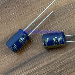 ELC. CAP 47UF/63V PANASONIC FC EEU-FC1J470 8X11
