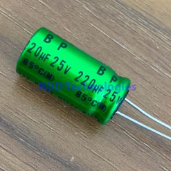 ELC. CAP 220UF/25V Nichicon UES1E221MHM 12.5x25