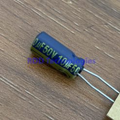 ELC. CAP 10UF/50V 5x11mm PANASONIC EEU-FC1H100L