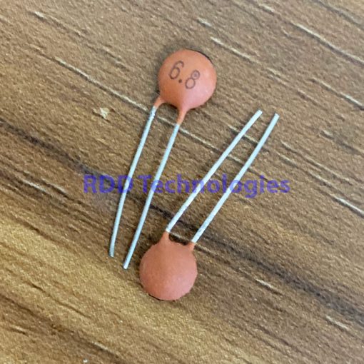 CERAMIC CAP 6.8pF/50V