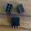 FEMALE HEADER BOX 3Px2 PCB Mounted