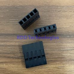 BLACK HEADER HOUSING 2.54 1x5 PIN