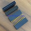 FEMALE HEADER BOX 10Px2 PCB Mounted