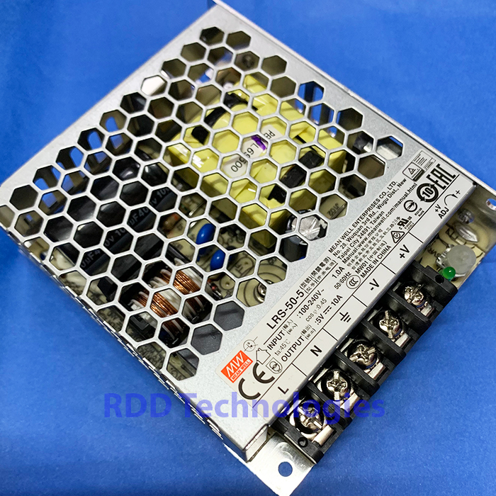 SMPS MEANWELL LRS-50-5 Output 5VDC 50Watt - Image 2