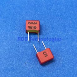 CAP FILM 100PF/100V WIMA FKP2D001001D00JSSD