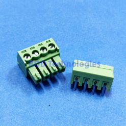 1 SET 15EDGK CONN. 4-PIN 90DEGREE PITCH 3.81mm
