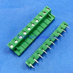 1 SET 2EDGK CONN. 10-PIN 90DEGREE  PITCH 7.62mm