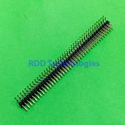 MALE PIN HEADER 2mm 2x40 90 DEGREE LENGTH 10.5mm
