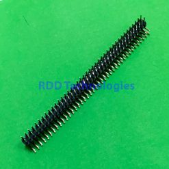 MALE PIN HEADER 2mm 2x40 90 DEGREE LENGTH 10.5mm - Gambar 3