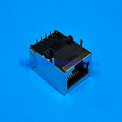 CONN. RJ45 FEMALE FOR PCB LENGHT 21mm FRONT SHIELD