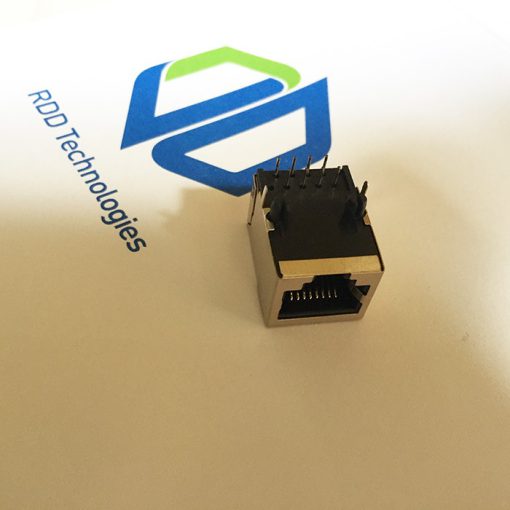 CONN. RJ45 FEMALE FOR PCB LENGHT 21mm REAR SHIELD