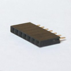 FEMALE HEADER BOX 7Px1 PCB Mounted