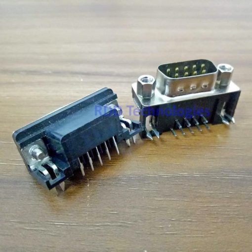 DB9 CONNECTOR MALE PCB MOUNTING 90Degree - Image 3