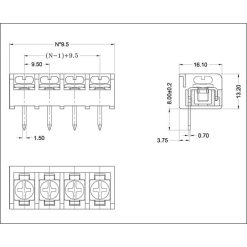CONNECTOR HB9500-8PIN - Gambar 2