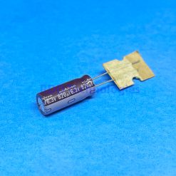 Kapasitor Elektrolit 820uF 6.3V NICHICON UPJ0J821MPD1TD 8x20