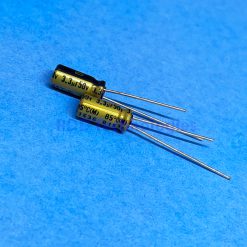 Kapasitor Elektrolit 3.3uF 50V NICHICON MUSE UFG1H3R3MDM 5x11 2LS