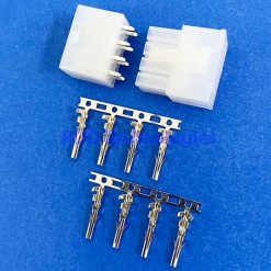 1 SET CONNECTOR MOLEX 5557 2X4 PIN STRAIGHT