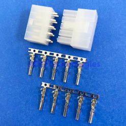 1 SET CONNECTOR MOLEX 5557 2X5 PIN STRAIGHT